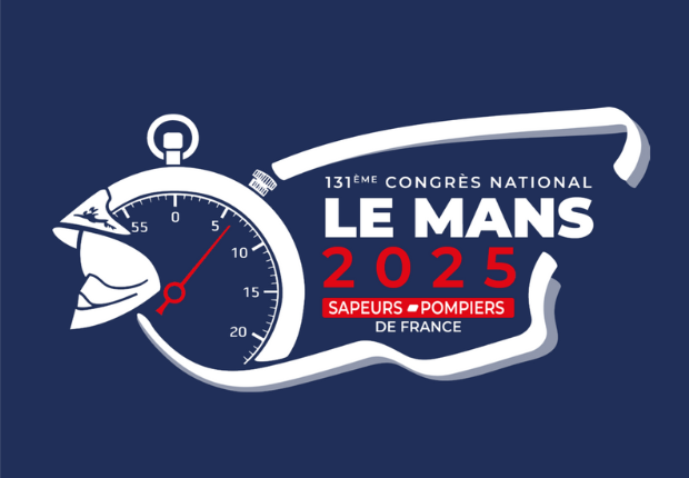Logo du congrès 2025 des sapeurs-pompiers